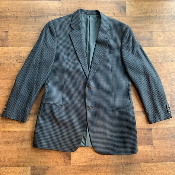 Armani Collezioni Black & Blue Blazer - 44L